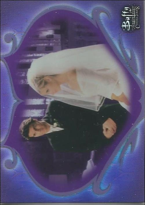 Buffy the Vampire Slayer: Connections (Base Set) card 14 Angel + Buffy: Magical Connection