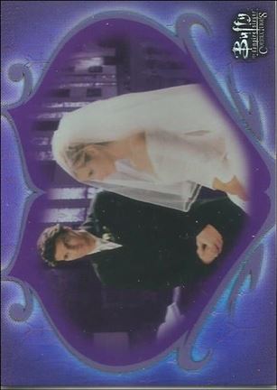 Buffy the Vampire Slayer: Connections (Base Set) card 14 Angel + Buffy: Magical Connection