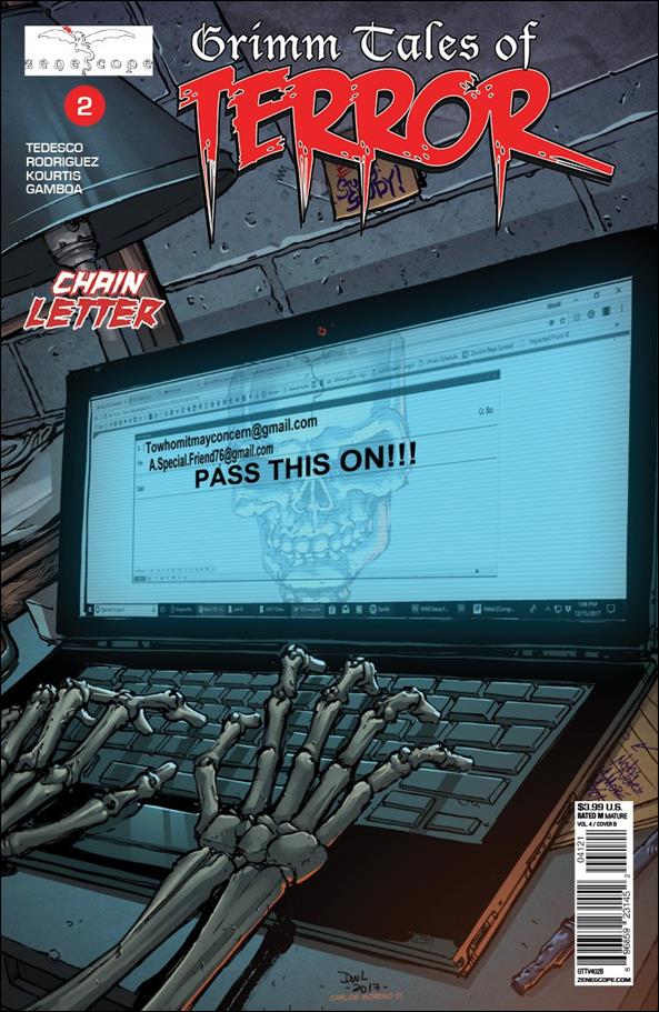 Grimm Tales of Terror Volume 4 issue 2-B Daniel Leister Cover