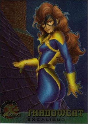 1996 Fleer Ultra X-Men All Chromium (Base Set) card 28 Shadowcat