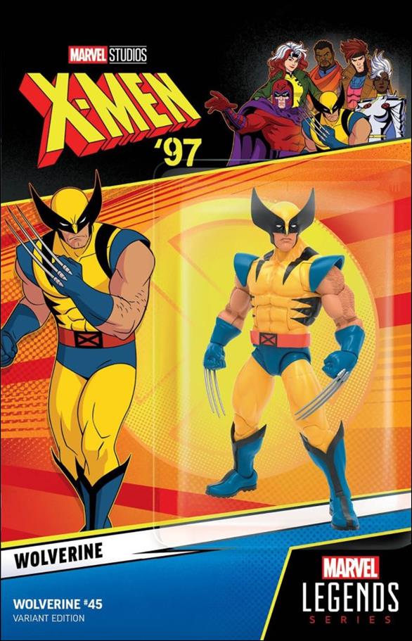 Wolverine (2020) issue 45-D X-Men '97 Wolverine Action Figure Wraparound Cover