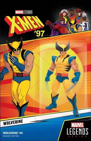Wolverine (2020) issue 45-D X-Men '97 Wolverine Action Figure Wraparound Cover
