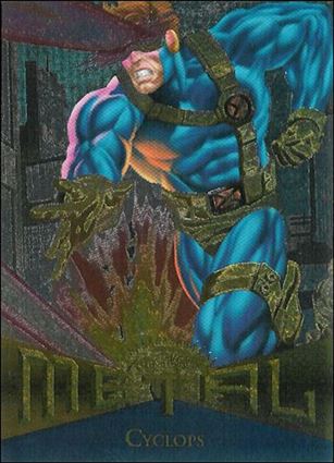 Marvel Metal (Base Set) card 91 Cyclops