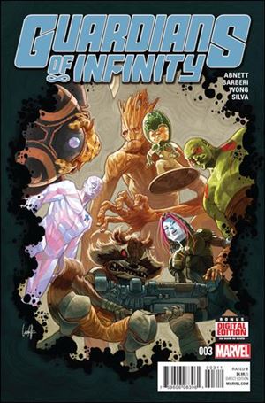Guardians of Infinity issue 3 Gary Choo Cover