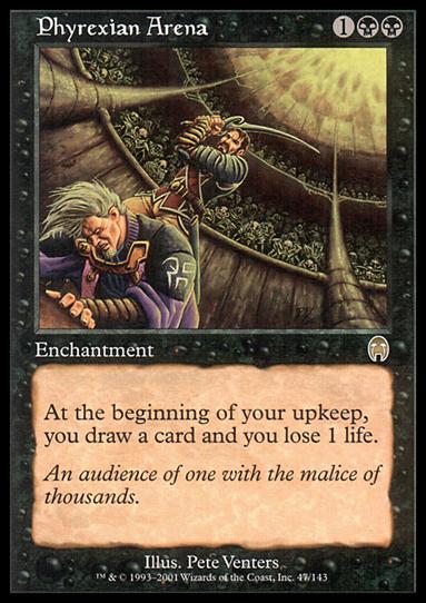 Magic the Gathering: Apocalypse (Base Set) card 47 Phyrexian Arena