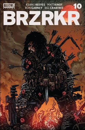 BRZRKR issue 10-B Kevin Eastman Cover