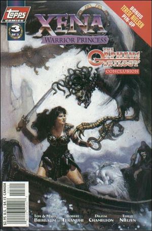 Xena: Warrior Princess: The Orpheus Trilogy issue 3-B Terese Nielsen Cover