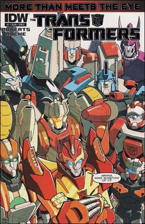 Transformers: More Than Meets the Eye (2012) issue 1-E Justice League #1 Homage Foil Cover