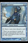 Magic the Gathering: 9th Edition (Base Set) card 104 Thought Courier