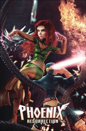 Phoenix Resurrection: The Return of Jean Grey issue 4-B Victor Hugo Connecting Cover
