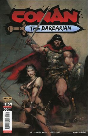 Conan the Barbarian (2023) issue 5-D Roberto de la Torre Cover