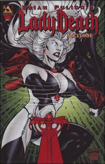 Brian Pulido's Lady Death: Blacklands issue 1-I Red Foil Cover with COA 1/500