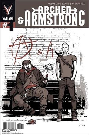 Archer & Armstrong (2012) issue 1-C David Aja 1:20 Cover