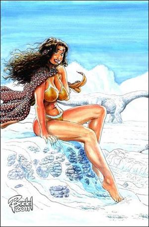 Cavewoman: Snow issue 2-B Budd Root Virgin Cover 1/750