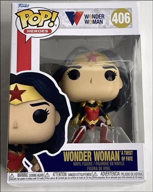 POP! Heroes figure 406 Wonder Woman A Twist of Fate