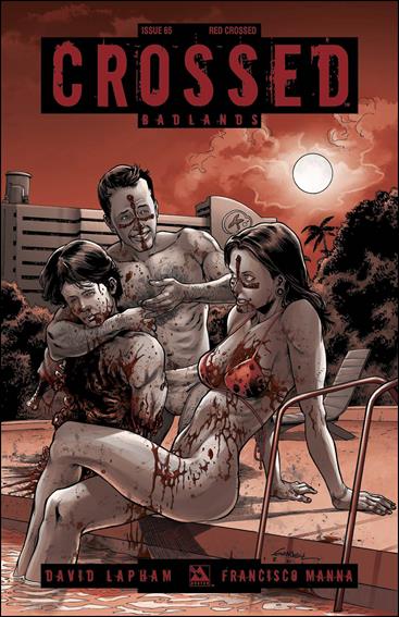 Crossed: Badlands issue 65-E Red Crossed Cover 1:3