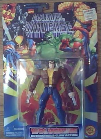 Marvel Universe (1996) figure 4 Wolverine (with Retractable Claw Action)