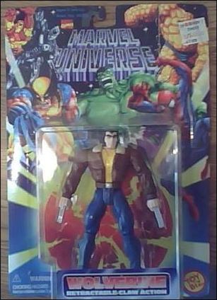 Marvel Universe (1996) figure 4 Wolverine (with Retractable Claw Action)