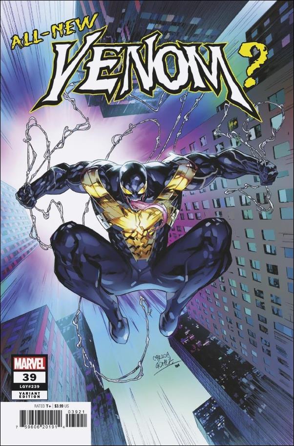 Venom (2022) issue 39-B Carlos Gómez Cover