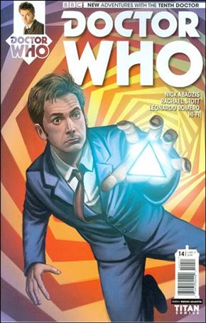 Doctor Who: The Tenth Doctor issue 14 Mariano Laclaustra Cover
