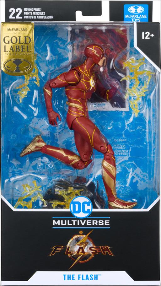 McFarlane DC Multiverse (Gold Label) issue NN 59 The Flash (Speed Force Variant)