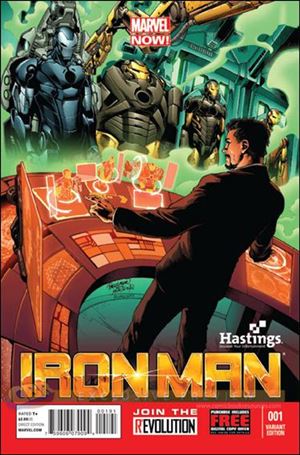 Iron Man (2013) issue 1-H Carlo Pagulayan Hastings Cover