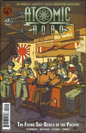 Atomic Robo and the Flying She-Devils of the Pacific issue 2