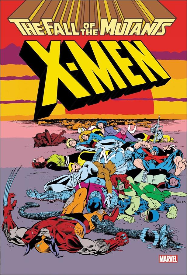 X-Men: Fall of the Mutants Omnibus issue nn Alan Davis Cover