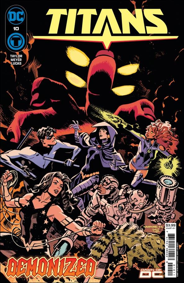 Titans (2023) issue 10 Chris Samnee Cover