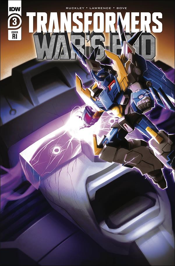 Transformers: War's End issue 3-C Joana Lafuente 1:10 Cover