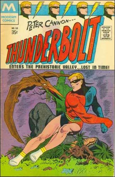 Thunderbolt issue 58-B Modern Comics Cover (2nd Printing)