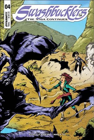 Swashbucklers: The Saga Continues issue 4-B Andrea Mutti Cover