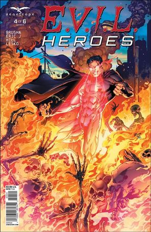 E.V.I.L. Heroes issue 4-D Ian Richardson Cover