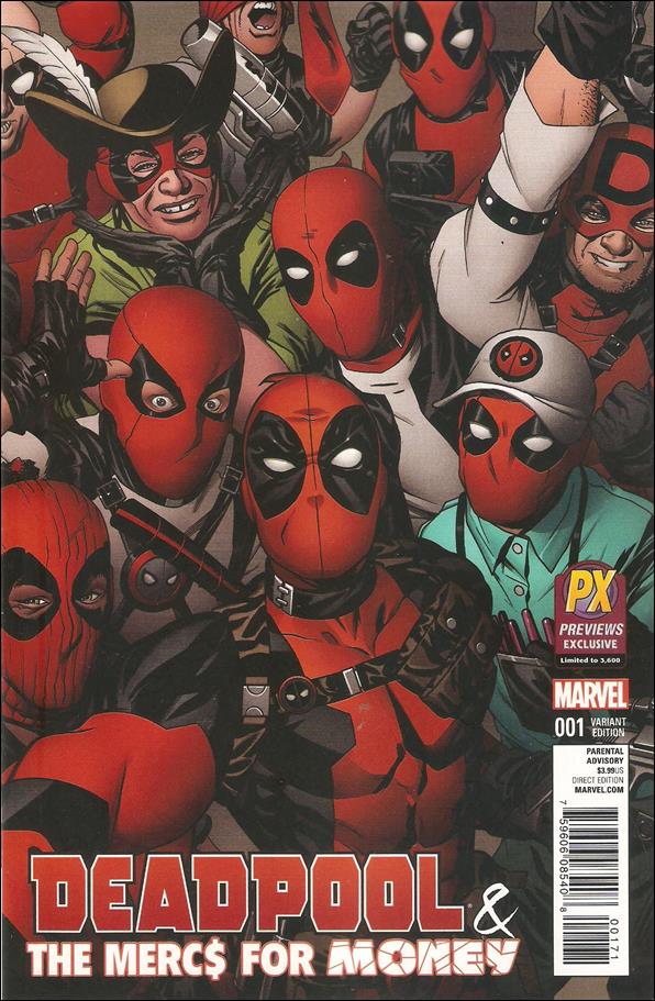 Deadpool & the Mercs for Money (2016/09) issue 1-G Diamond Incentive Cover