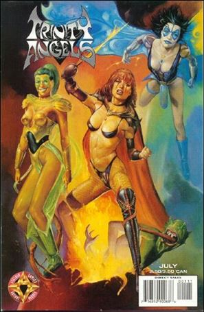 Trinity Angels issue 1-B Vince Evans Cover