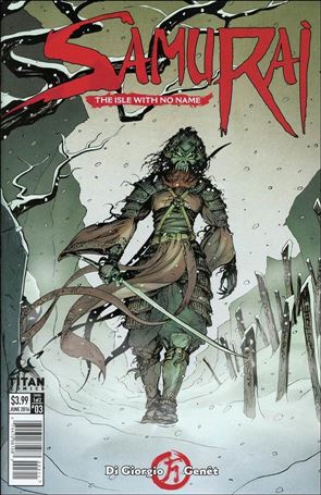 Samurai (2016) issue 3 Frederic Genet Cover