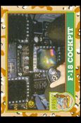 Desert Storm: Series 1 (Base Set) card 64 F-18 Cockpit