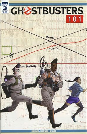 Ghostbusters 101 issue 3 Dan Schoening Connecting Cover