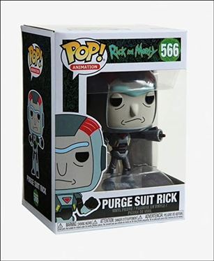 POP! Animation figure 566 Purge Suit Rick