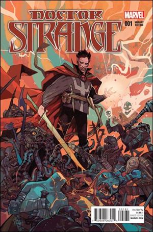 Doctor Strange (2015) issue 1-D Jakub Rebelka 1:25 Cover