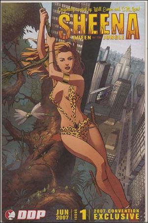 Sheena, Queen of the Jungle (2007) issue 1-F Convention Exclusive Cover