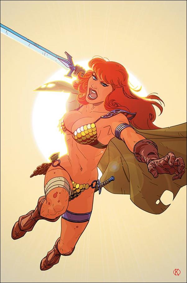 Red Sonja: The Superpowers issue 4-O Kano 1:25 Virgin Cover
