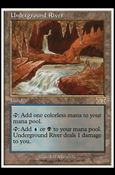Magic the Gathering: 6th Edition (Base Set) card 330 Underground River