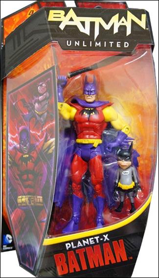 Batman Unlimited figure 5 Planet-X Batman with Bat-Mite