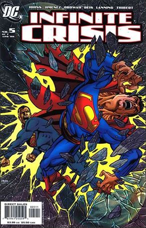 Infinite Crisis issue 5-B George Perez Cover