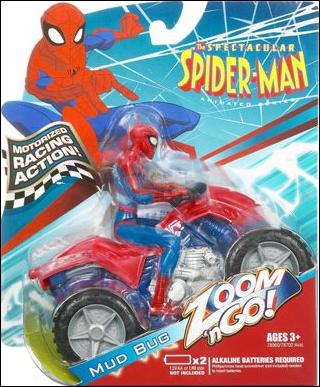 Spectacular Spider-Man (Animated) Zoom 'n Go figure 2 Mud Bug (Spider-Man)