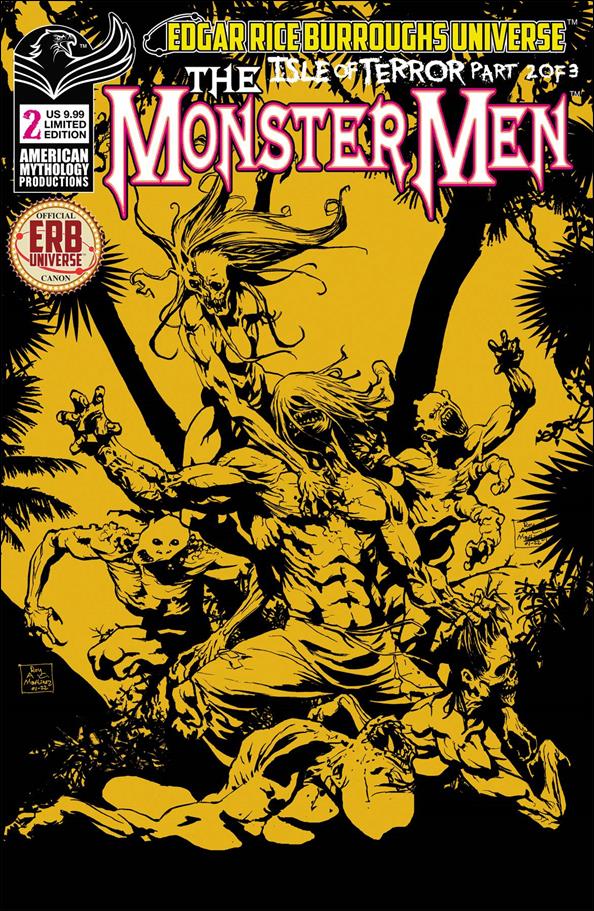 Monster Men: Isle of Terror issue 2-B Limited Edition Cover 1/300