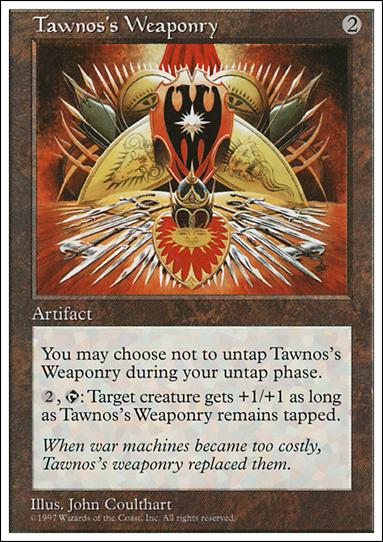 Magic the Gathering: 5th Edition (Base Set) card 402 Tawnos's Weaponry