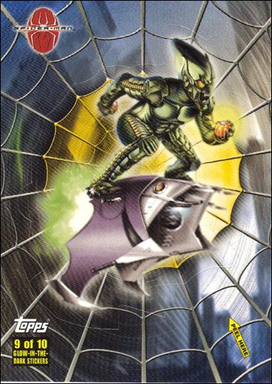 Spider-Man: The Movie (Spider Sense Stickers Subset) card 9