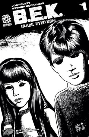 Black-Eyed Kids issue 1-C Francesco Francavilla B&W Ssalefish Cover 1/500